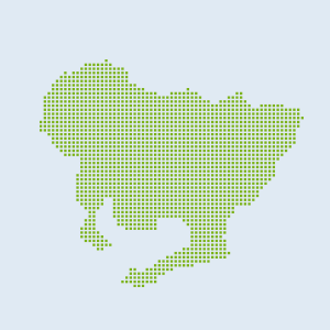 愛知県の地図